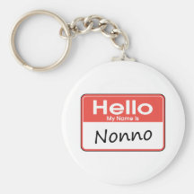 My Name is Nonno Keychain