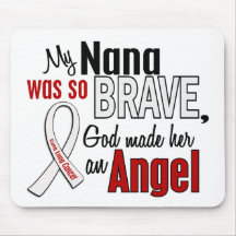 My Nana Is An Angel Lung Cancer Mouse Pads