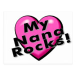 My Nana Rocks Postcard
