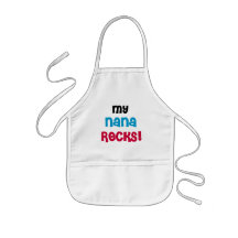 My Nana Rocks T-shirts and Gifts Aprons