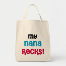 My Nana Rocks T-shirts and Gifts Bag