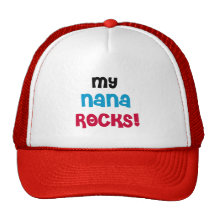 My Nana Rocks T-shirts and Gifts Hats
