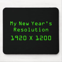 My New Year's Resolution - 1920 X 1200 mousepads