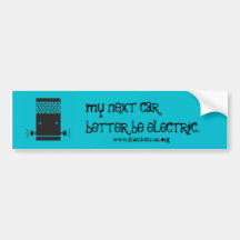 My Next Car Bumper Sticker