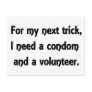 My next trick