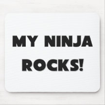 MY Ninja ROCKS! Mouse Pad