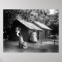 My Old Adobe Home, 1880s Print