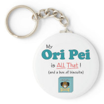 My Ori Pei is All That! Keychain