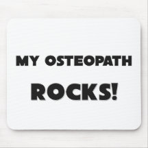 MY Osteopath ROCKS! Mousepad
