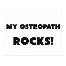 MY Osteopath ROCKS! Post Cards