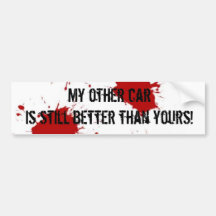 My other car... bumper stickers