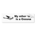 My other 'car' is a Cessna