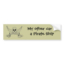 My other car is a Pirate Ship