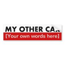my-other-car-template-02 bumper stickers