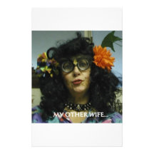 MY OTHER WIFE PERSONALIZED STATIONERY