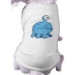 my pet cyclops monster blue doggie tshirt