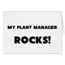 MY Plant Manager ROCKS! Cards