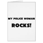 MY Police Woman ROCKS! Card