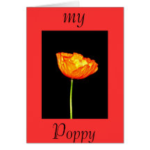 My Poppy Greeting Cards