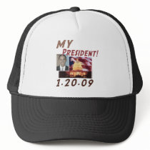 MY President Obama Products Trucker Hats