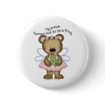 ♥ my prince turned out to be a frog ♥girly giggles buttons