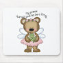 ♥ my prince turned out to be a frog ♥girly giggles mouse pads