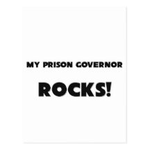 MY Prison Governor ROCKS! Postcard