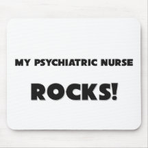 MY Psychiatric Nurse ROCKS! Mouse Pads