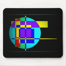my random art mouse mat