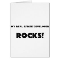 MY Real Estate Developer ROCKS! Card