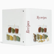 My recipes binder