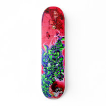 My Red Babysitter Blues - Sk8 Deck Graffiti Skateboards