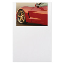 My Red Corvette Stationery