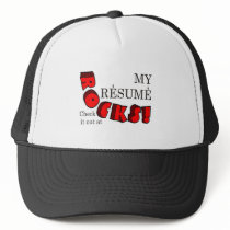 MY RESUME ROCKS MESH HATS