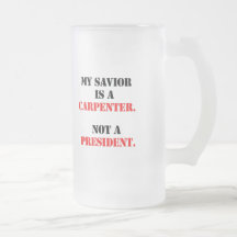 My saviour is a carpenter mugs