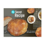 My Secret Recipe Card - French Boule  Postcard