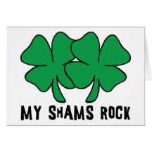 My Shams Rock Women's Cards