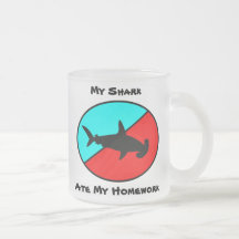 My Shark Ate My Homework! Coffee Mug