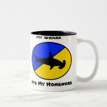 My Shark Ate My Homework! Mug