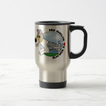 My Sheltie Loves Agility Travel Mug