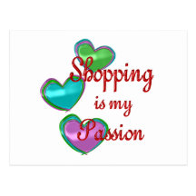 My Shopping Passion Post Cards