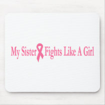 my sister fights like a girl mouse mats