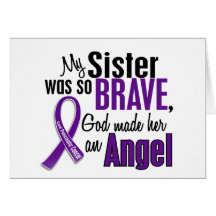 My Sister Is An Angel Pancreatic Cancer Cards