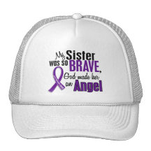 My Sister Is An Angel Pancreatic Cancer Hat