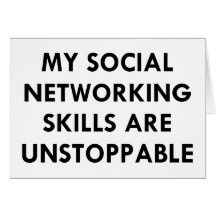 My Social Networking Greeting Card