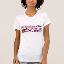 My soldier is worth the wait-Army g/f Tee Shirt