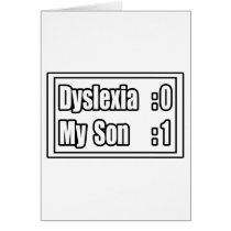 My Son Beat Dyslexia (Scoreboard)