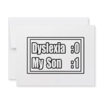 My Son Beat Dyslexia (Scoreboard)