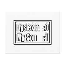My Son Beat Dyslexia (Scoreboard)