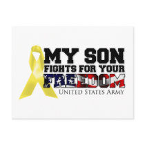 My Son Fights For Your Freedom Post Card